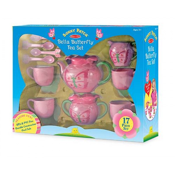 

Детский чайный сервиз Бабочка Белла Melissa & Doug
