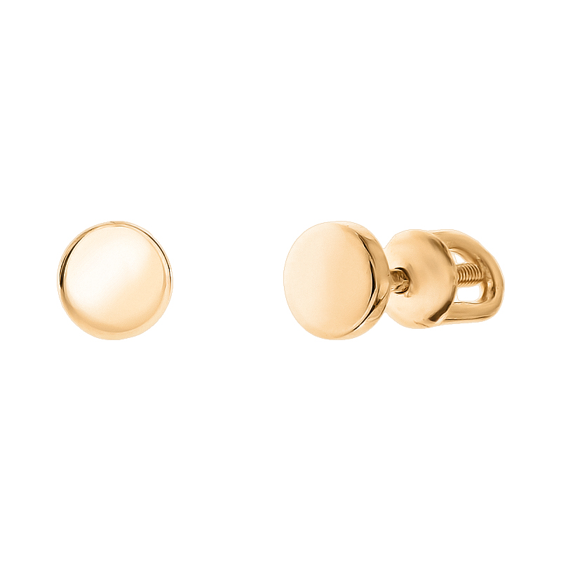 

Серьги-пусеты Diamant С2323