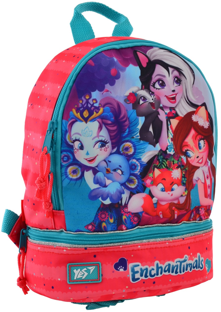 

Рюкзак детский Yes K-21 Enchantimals для девочек 0.2 кг 21.5х27х11.5 см 6.5 л (556446)