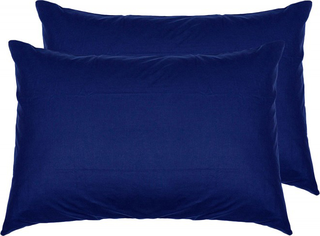 

Комплект наволочек SoundSleep Dyed Dark blue Ранфорс 50х70 см