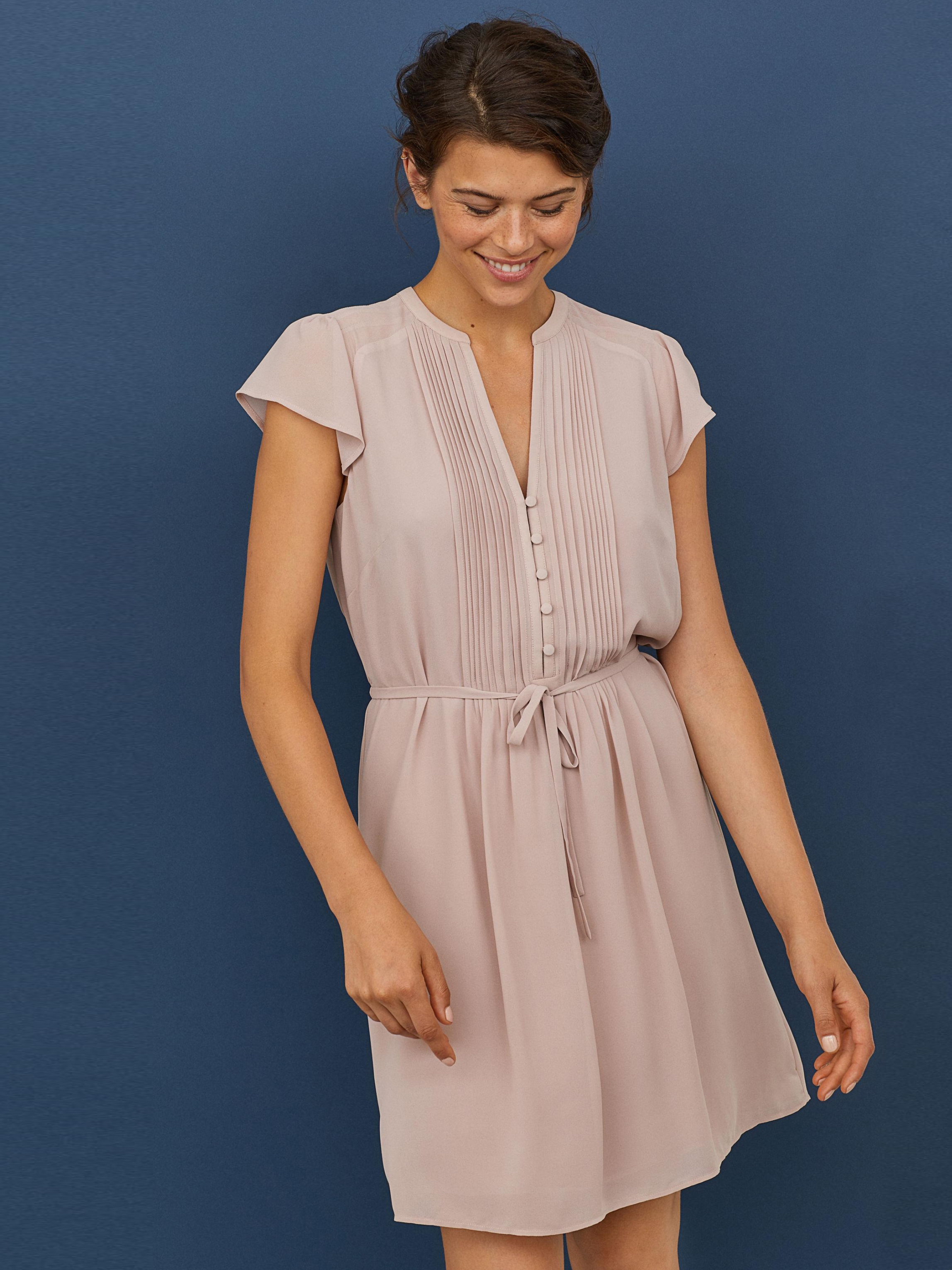 

Платье H&M 0637566-0 34 Пудра