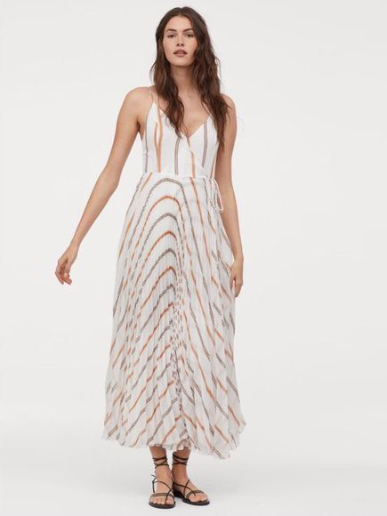 

Платье H&M 0770831-9  Белое, Платье H&M 0770831-9 34 Белое