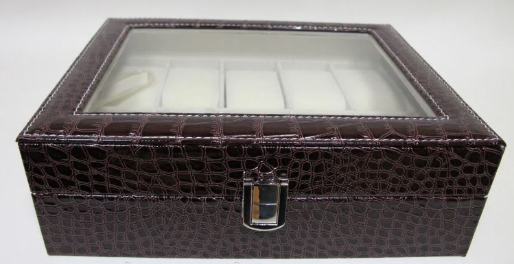 

Шкатулка для хранения часов Craft 10PU.CROC.BR
