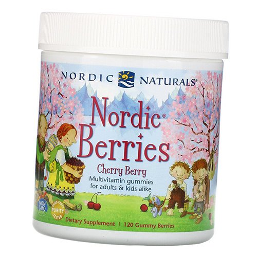 

Витамины для детей, Nordic Berries, Nordic Naturals 120таб Вишня (36352030)
