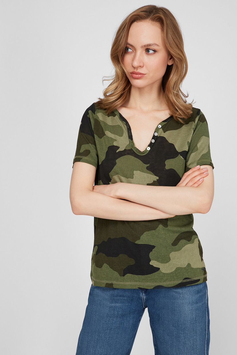 

Женская камуфляжная футболка CAMI Pepe Jeans S PL504826