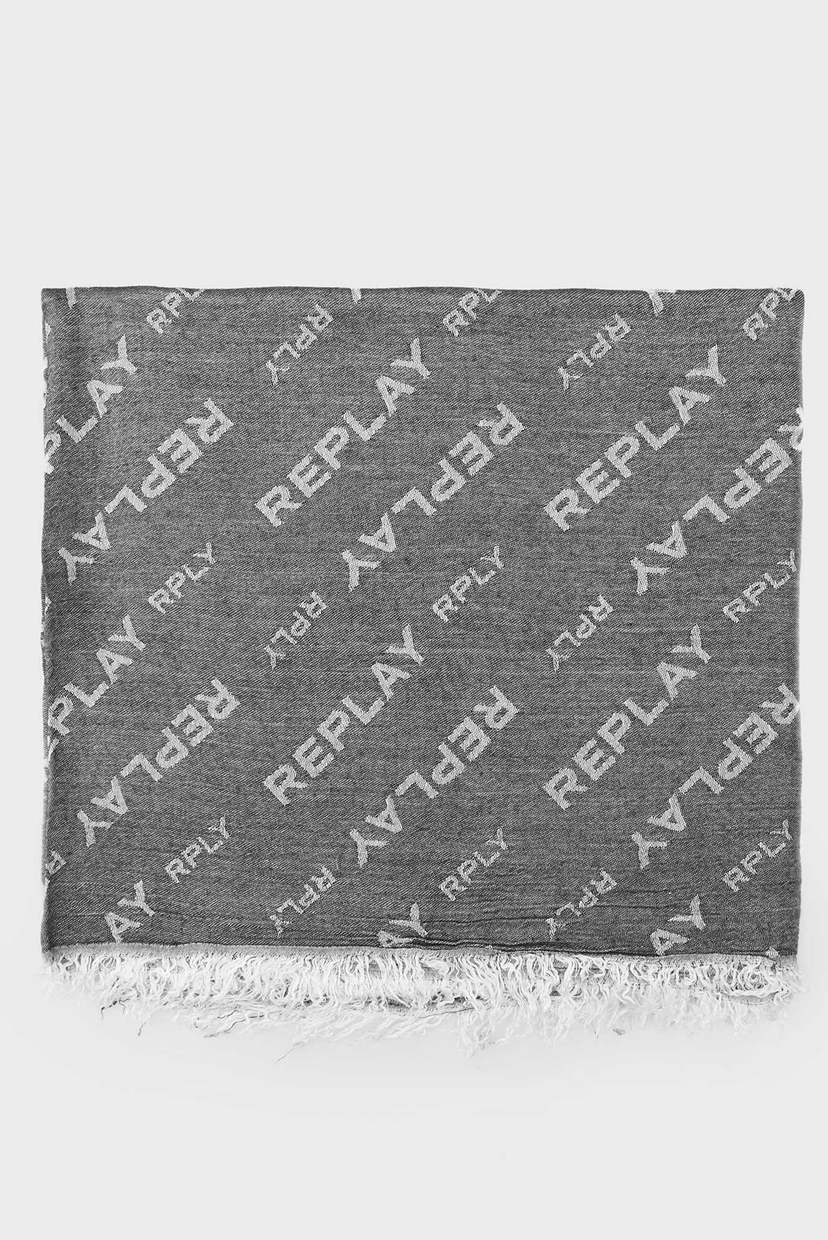 

Мужской серый шарф Replay UNI AM9227.000.A0383