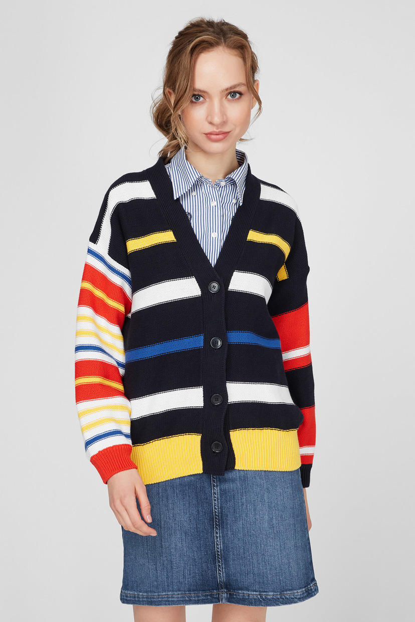 

Женский кардиган в полоску MULTI STRIPED Gant S 4802096