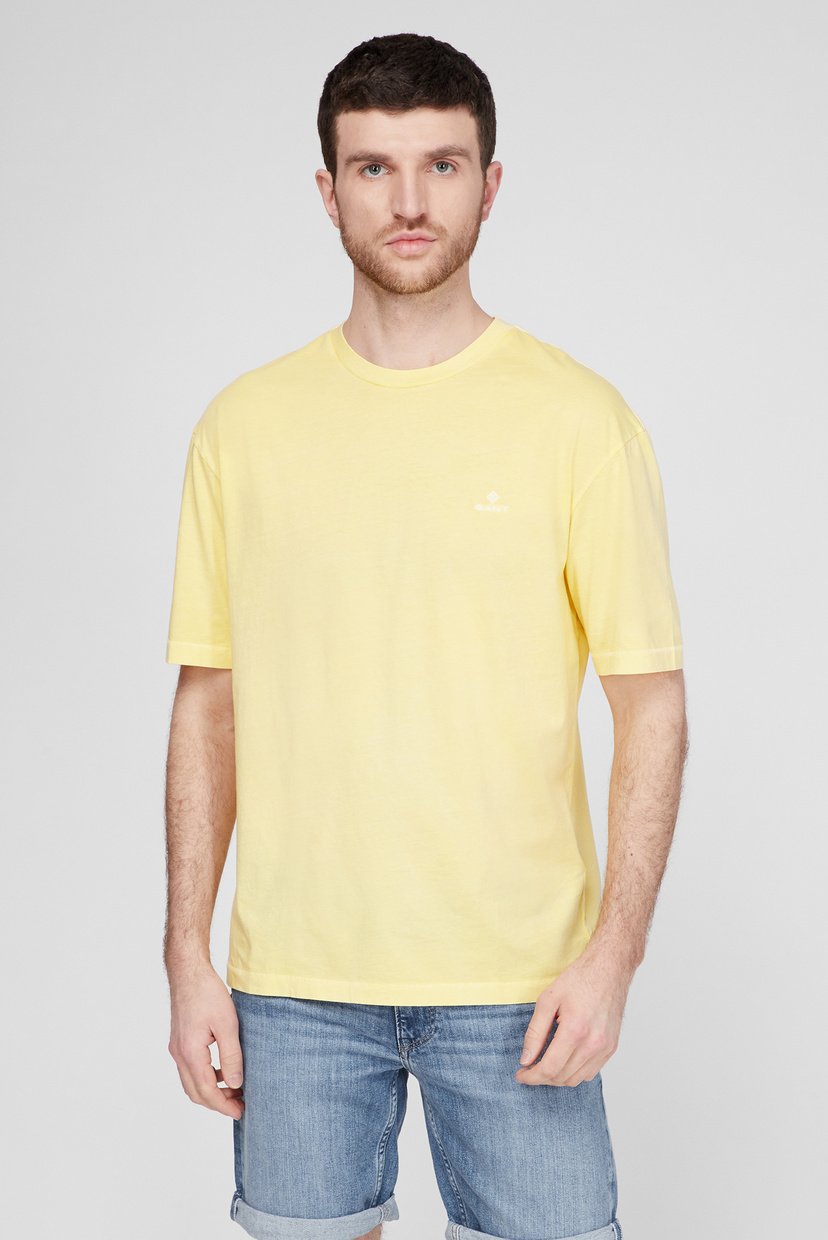 

Мужская желтая футболка SUNFADED Gant  2043002, Мужская желтая футболка SUNFADED Gant L 2043002