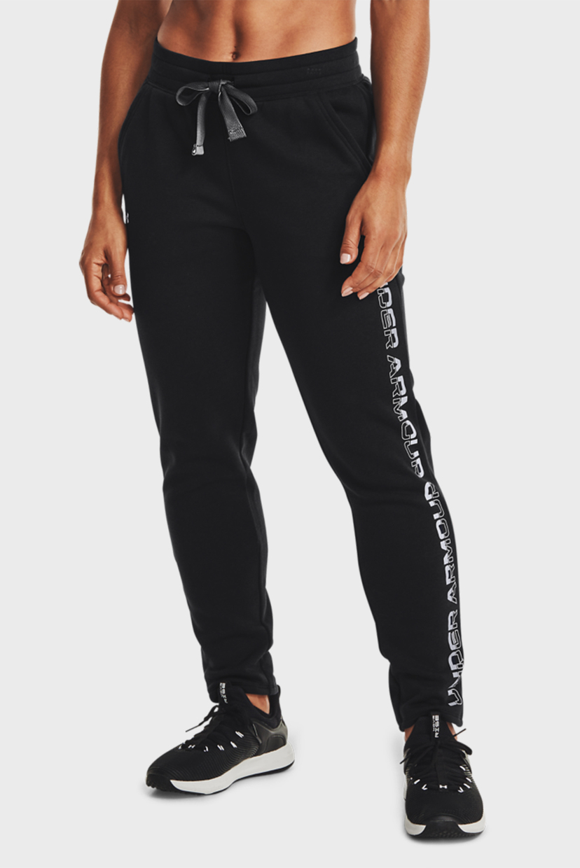 

Женские черные спортивные брюки UA Rival Fleece Grdient Pant Under Armour XS 1361093-001