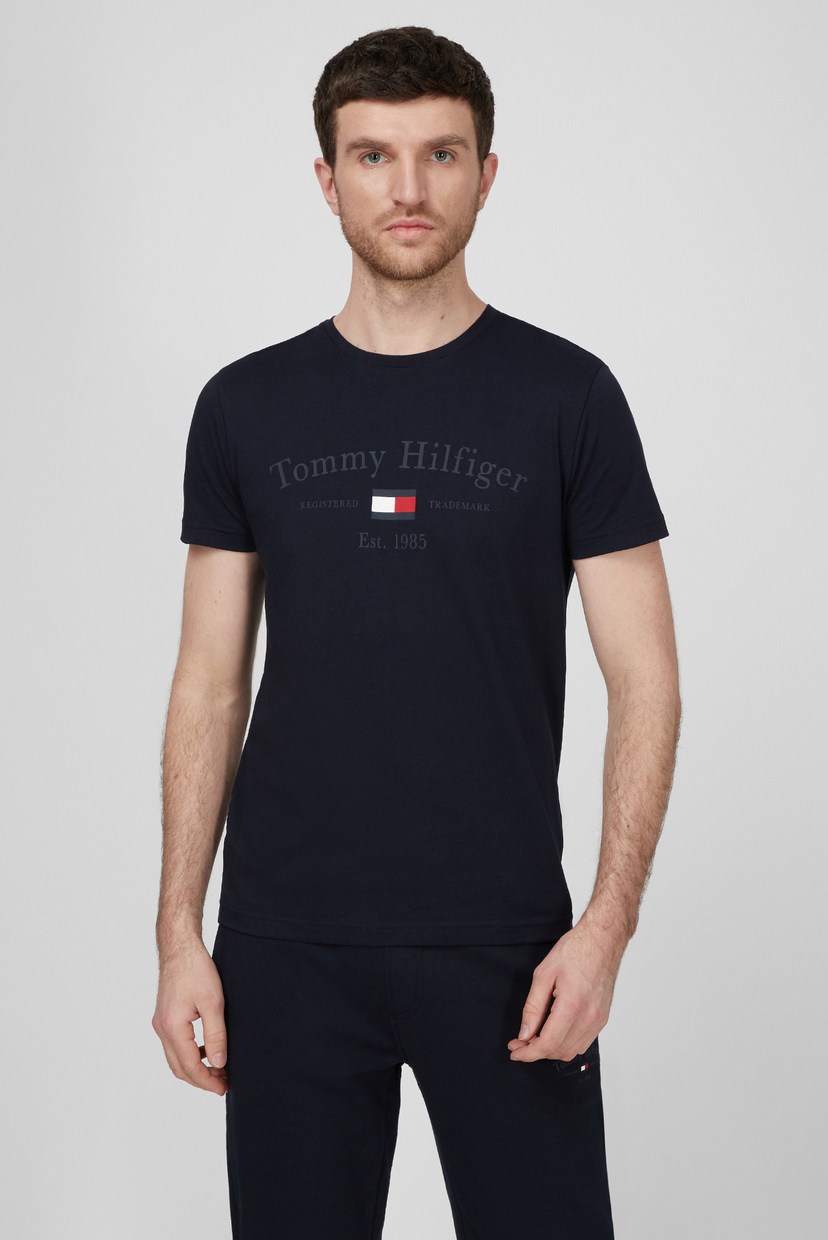 

Мужская темно-синяя футболка Tommy Hilfiger M MW0MW19332