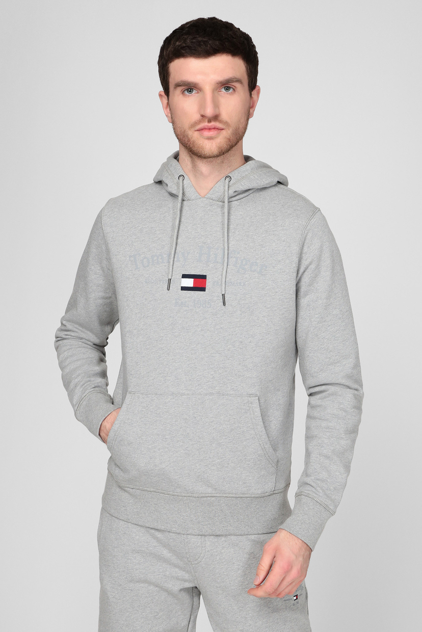 

Мужское серое худи Tommy Hilfiger L MW0MW19329