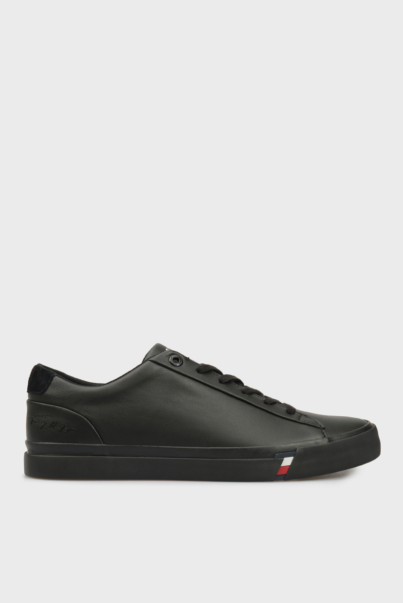 

Мужские черные сникеры SIGNATURE Tommy Hilfiger 42 FM0FM03655