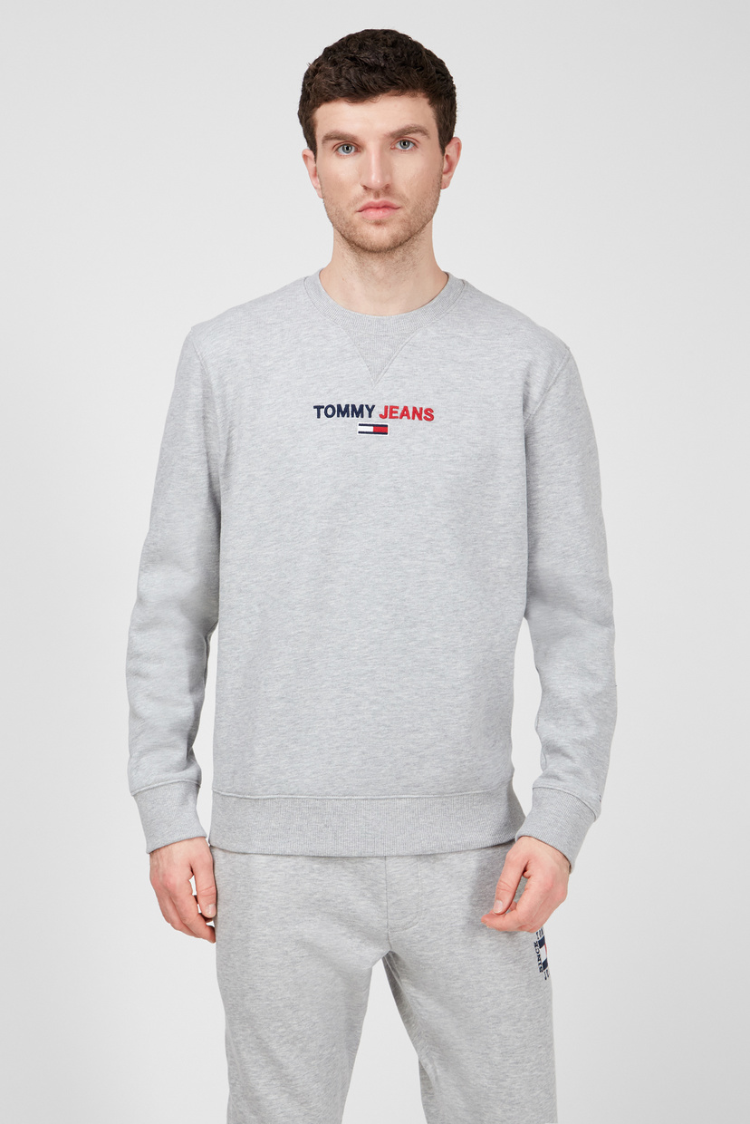 

Мужской серый свитшот LINEAR LOGO Tommy Hilfiger M DM0DM11072