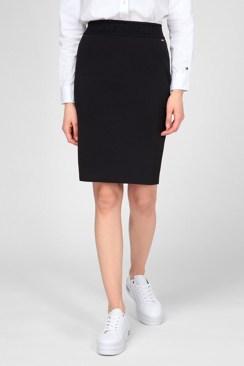 

Женская черная юбка TIRNA Tommy Hilfiger S WW0WW28844