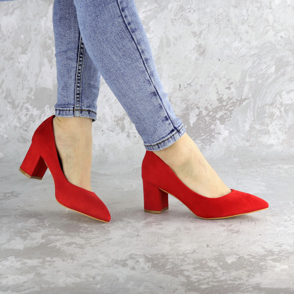 

Туфли женские Fashion Waylon 2460 36 размер 23.5 см Красный 36 р
