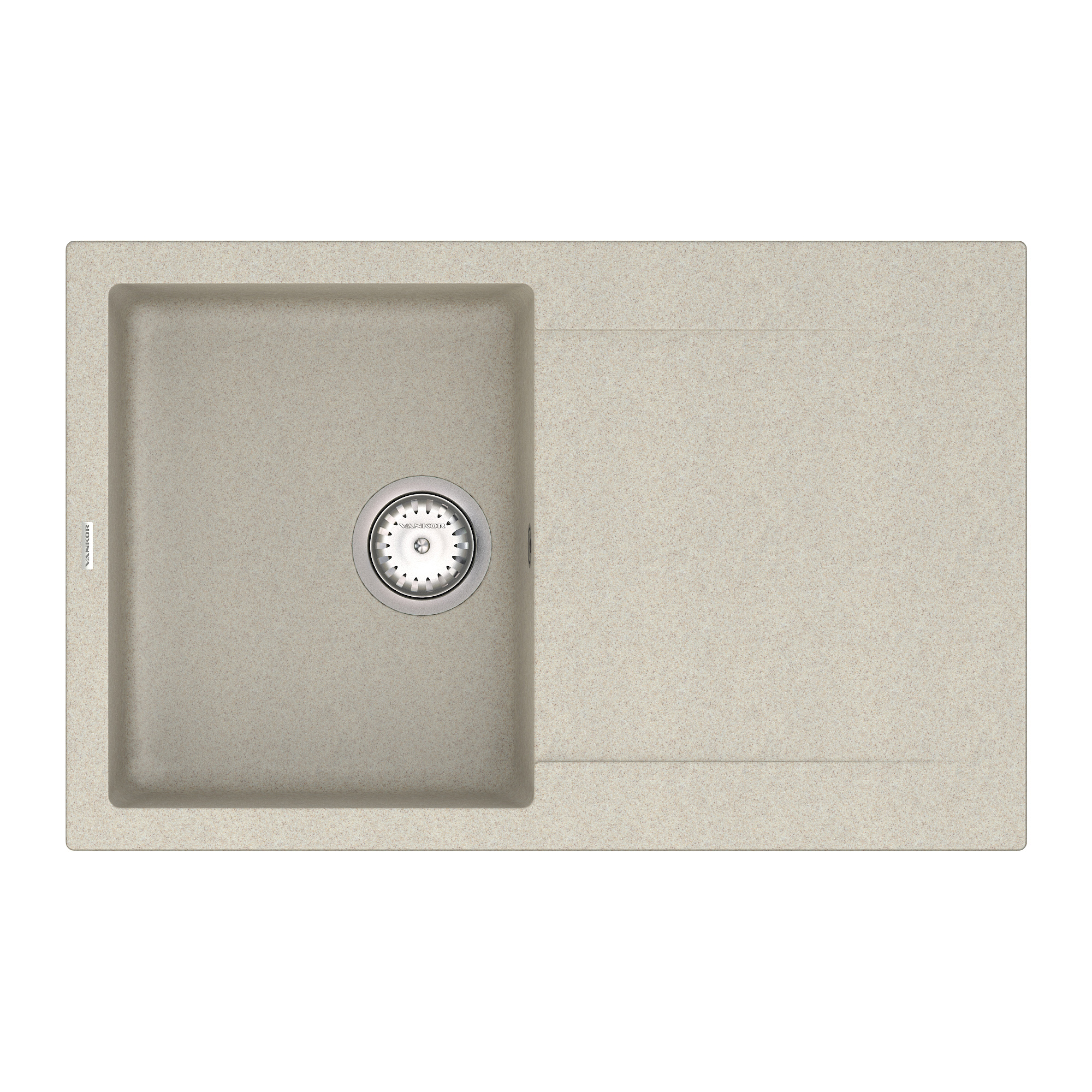 

Мойка Кухонная Vankor Orman Omp 02.78 Terra + Сифон Vankor