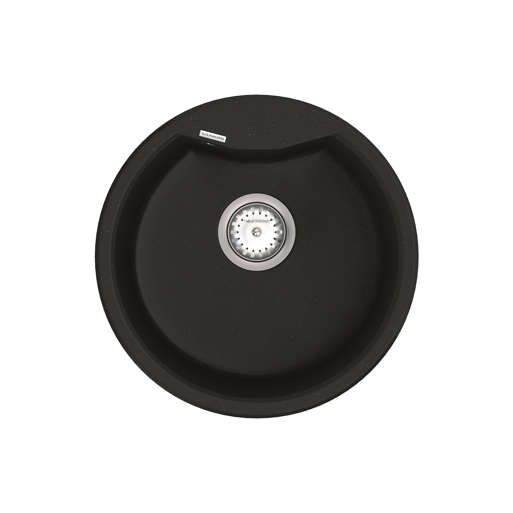 

Мойка Кухонная Vankor Vena Vmr 01.48 Black + Сифон Vankor