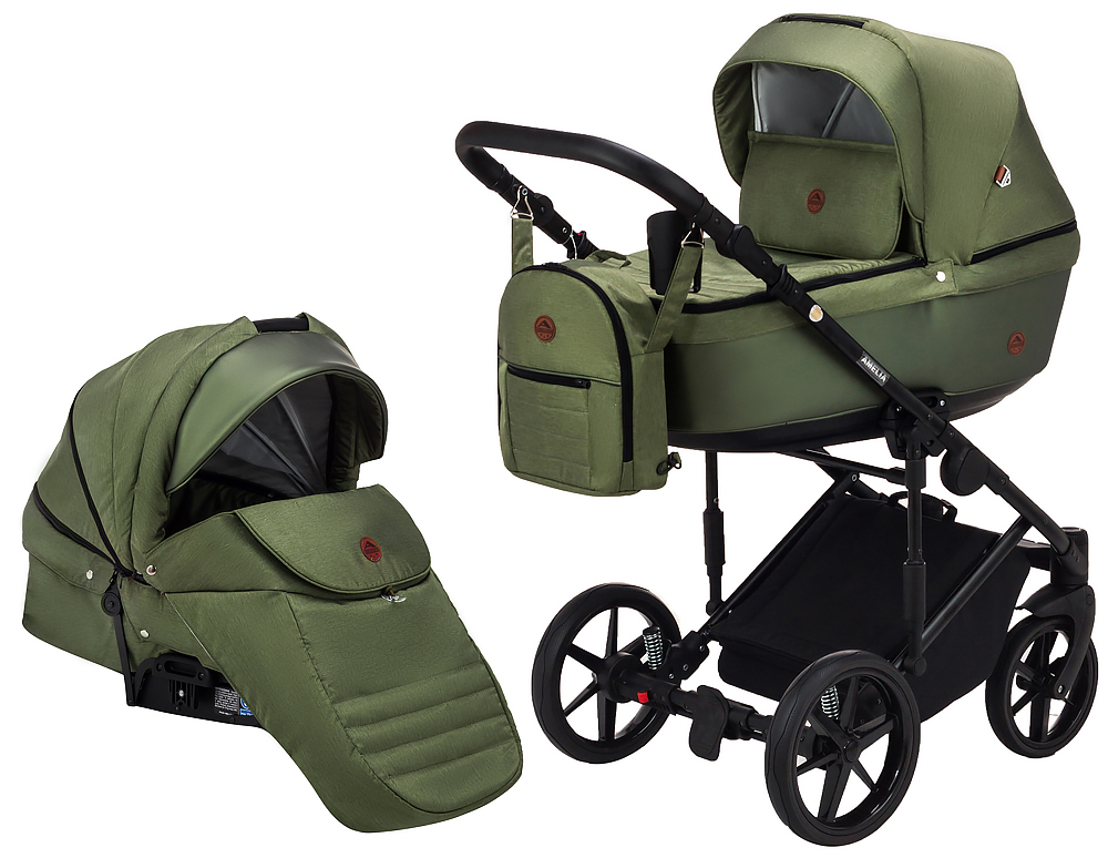 

Коляска 2 в 1 Adamex Amelia Lux AM280