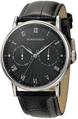 

Часы ROMANSON TL1275BM1WA32W-K (TL1275BMWH BK)
