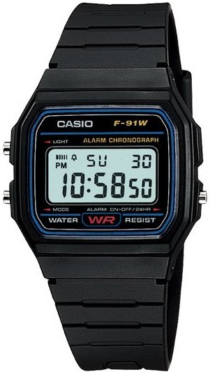 

Часы CASIO F-91W-1YEF