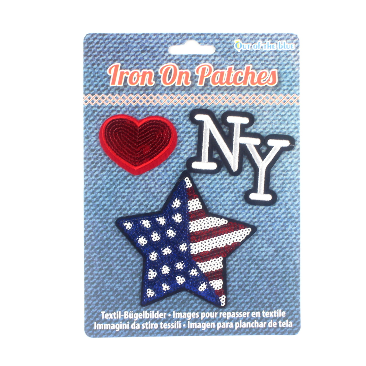 

Дисплей шевроны Iron on Patches "Нью-Йорк"