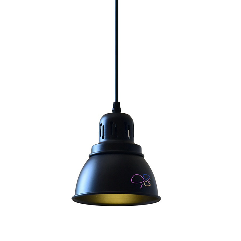 

Люстра-подвес в стиле лофт IwConcept LA-04-Mini Loft Black (Черная)