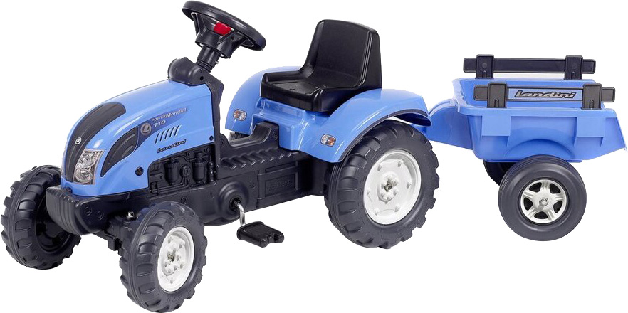 

Детский трактор на педалях с прицепом Falk 2050C Landini Синий (2050C)