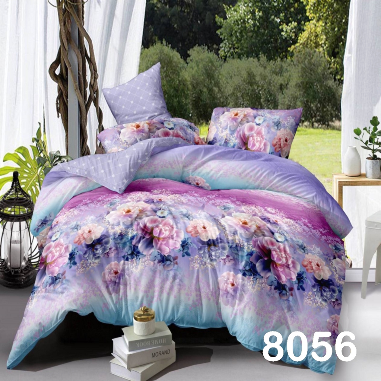 

Комплект постельного белья Pretty 8056 Евро