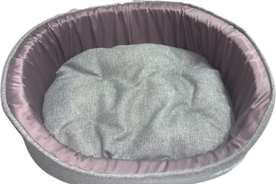 

Лежак для собак и кошек AnimAll Aurora M GREY PRINT Серый