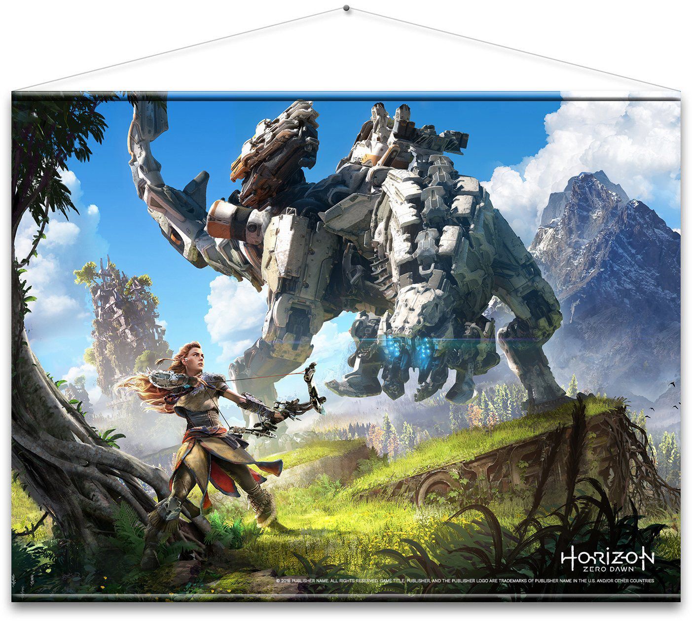 

Гобелен Gaya Horizon Zero Dawn Wallscroll - Cover Art 770 x 1000 мм