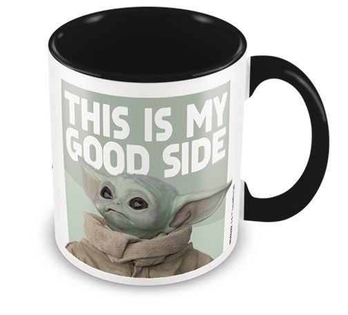 

Чашка Pyramid International Star Wars: The Mandalorian - Good Side Black Mug 315 ml