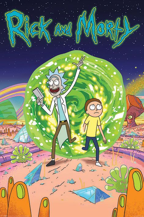 

Постер Pyramid International Rick and Morty - Portal Maxi Poster 610 x 915 мм