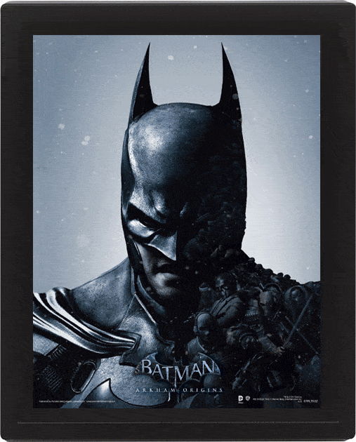 

Постер 3D Pyramid International Batman Arkham Origins - Batman Joker 3D Lenticular Poster 235 x 285 x 45 мм