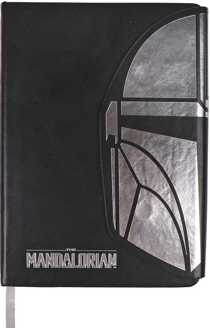 

Блокнот Cerda Mandalorian - Helmet Faux-leather Notebook
