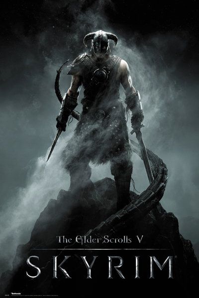 

Постер GB eye Skyrim Maxi Poster - Dragonborn (FP4139) 610 x 915 мм
