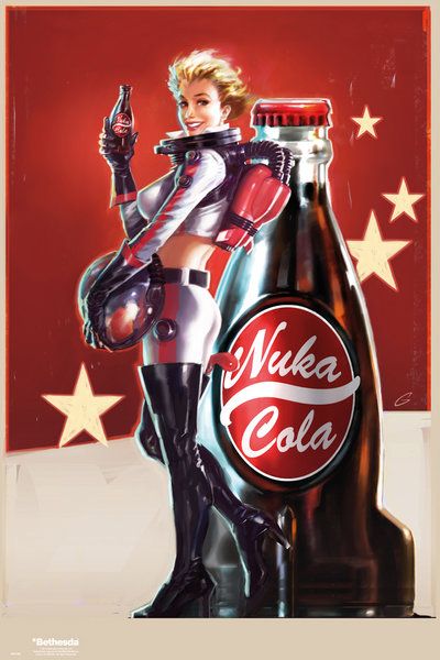 

Постер GB eye Fallout 4 Maxi Poster - Nuka Cola (FP4125) 610 x 915 мм