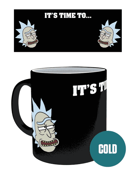 

Чашка-хамелеон GB eye Rick and Morty. Heat Change Mug 300 ml - Get Schwifty (MGH0063)