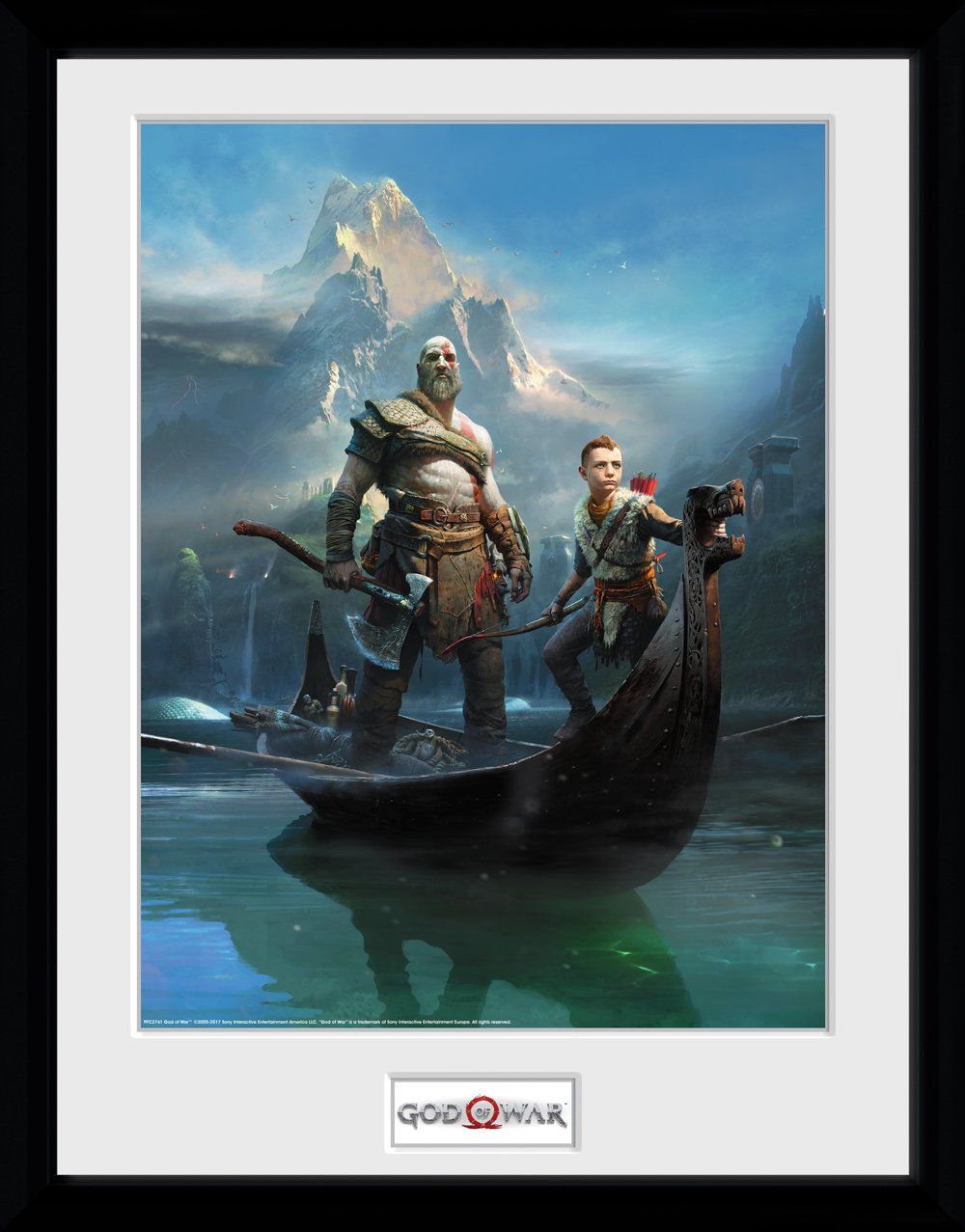

Постер в рамке GB eye God of War - Key Art Framed Poster 300 x 400 мм