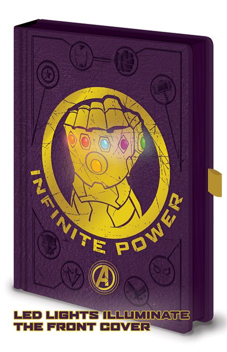 

Блокнот Pyramid International Avengers: Infinity War (Gauntlet LED)