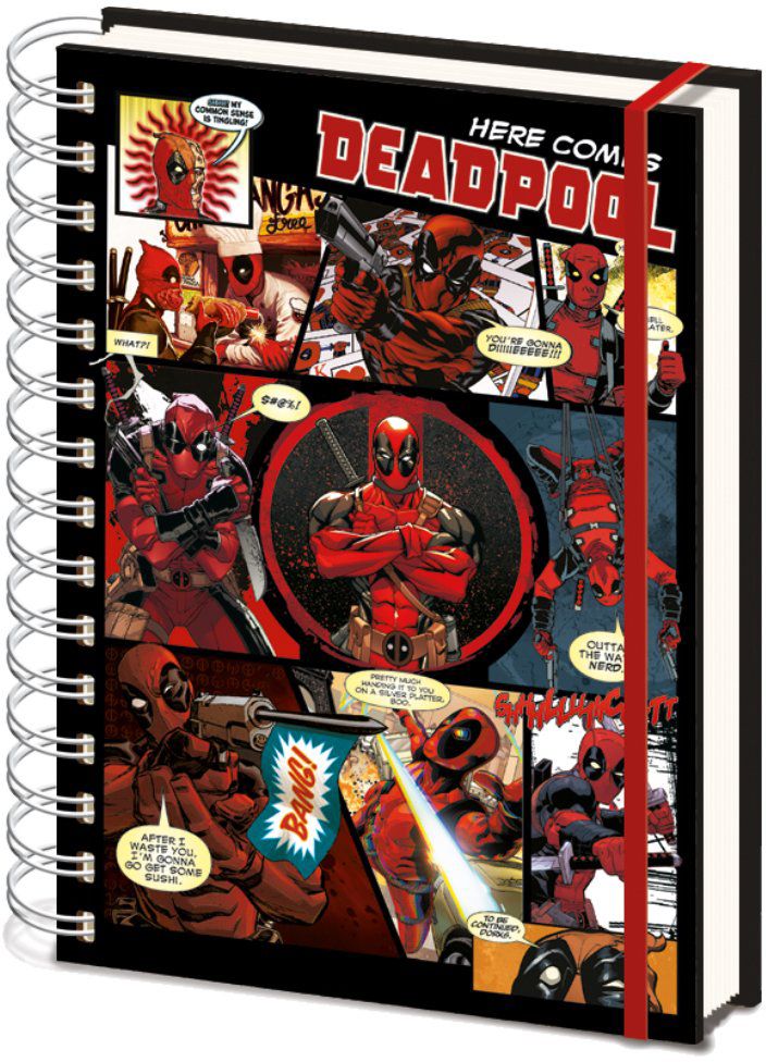 

Блокнот Pyramid International Marvel Deadpool Comic Strip