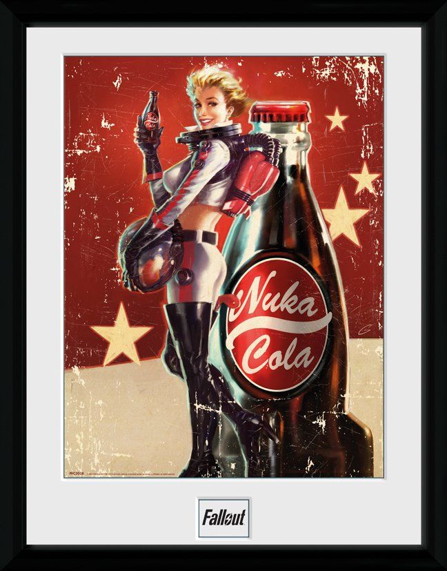 

Постер в рамке GB eye Fallout 4 - Nuka Cola Framed Poster 300 x 400 мм