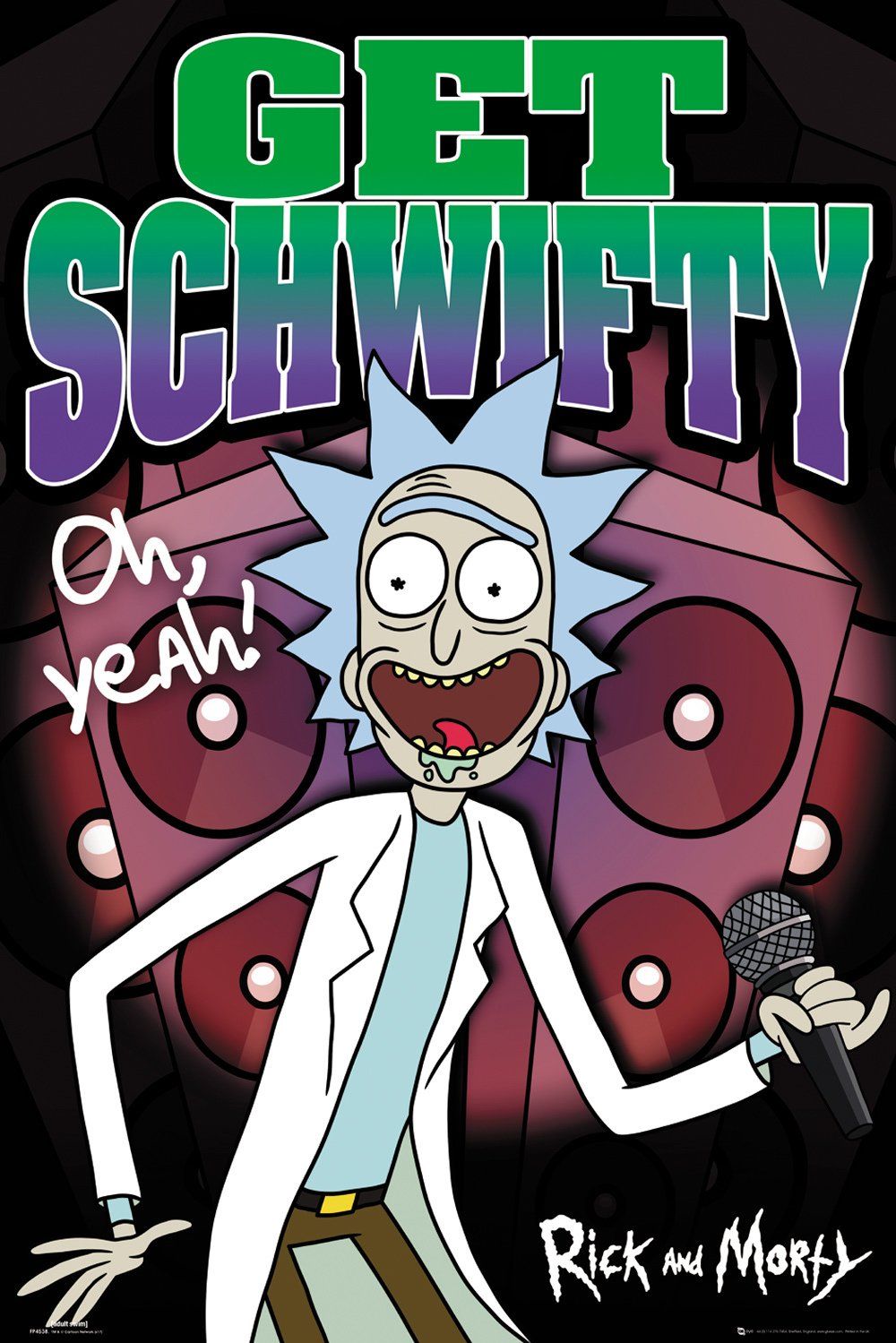 

Постер GB eye Rick and Morty - Schwifty Maxi Poster (FP4538) 610 x 915 мм
