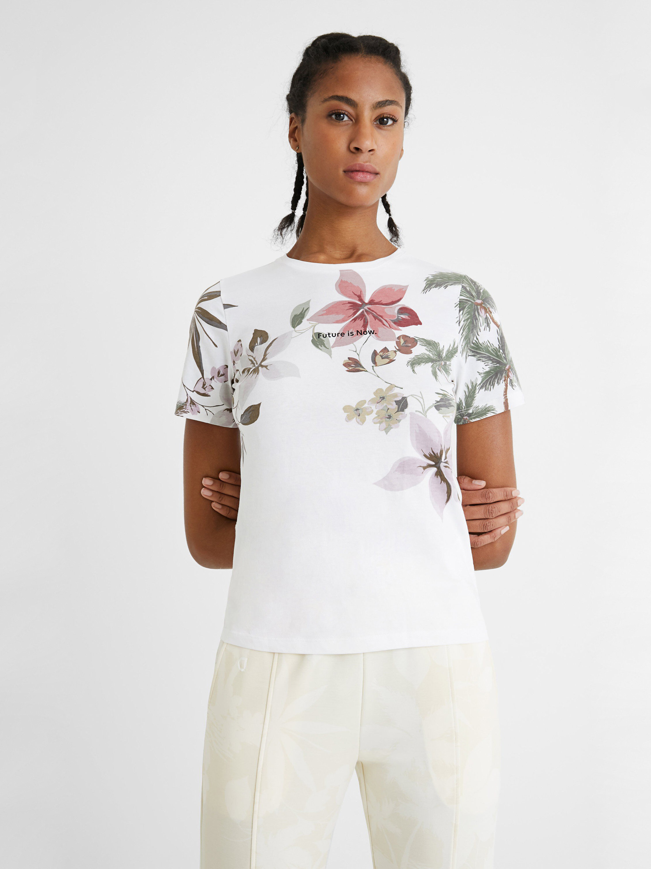 

Футболка Desigual 21SOTK06-1000 L