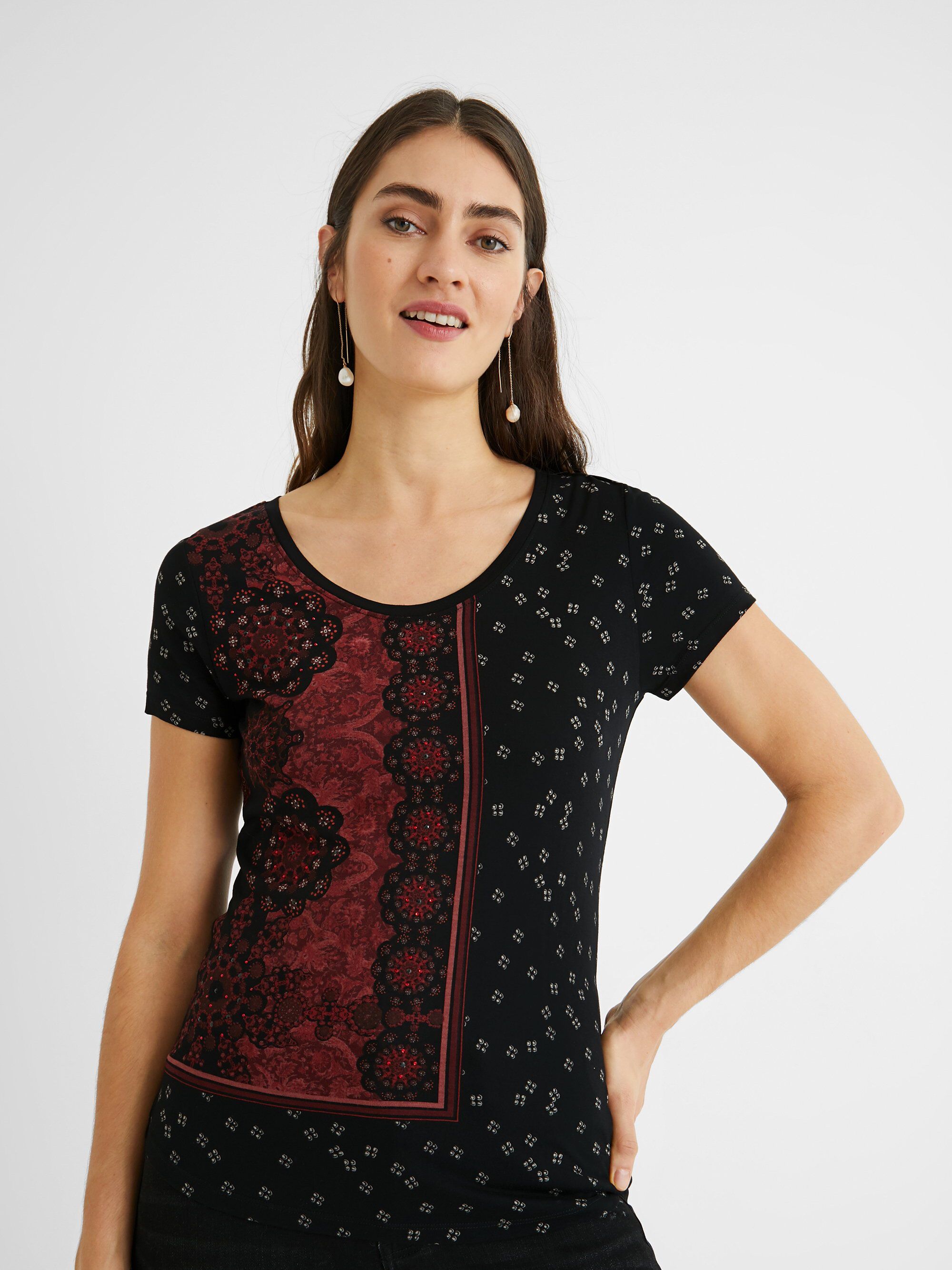 

Футболка Desigual 21SWTK65-2000 S