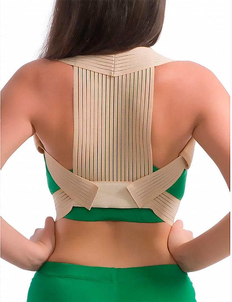 

Корректор осанки эластичный MedTextile 2001 Бежевый S/M
