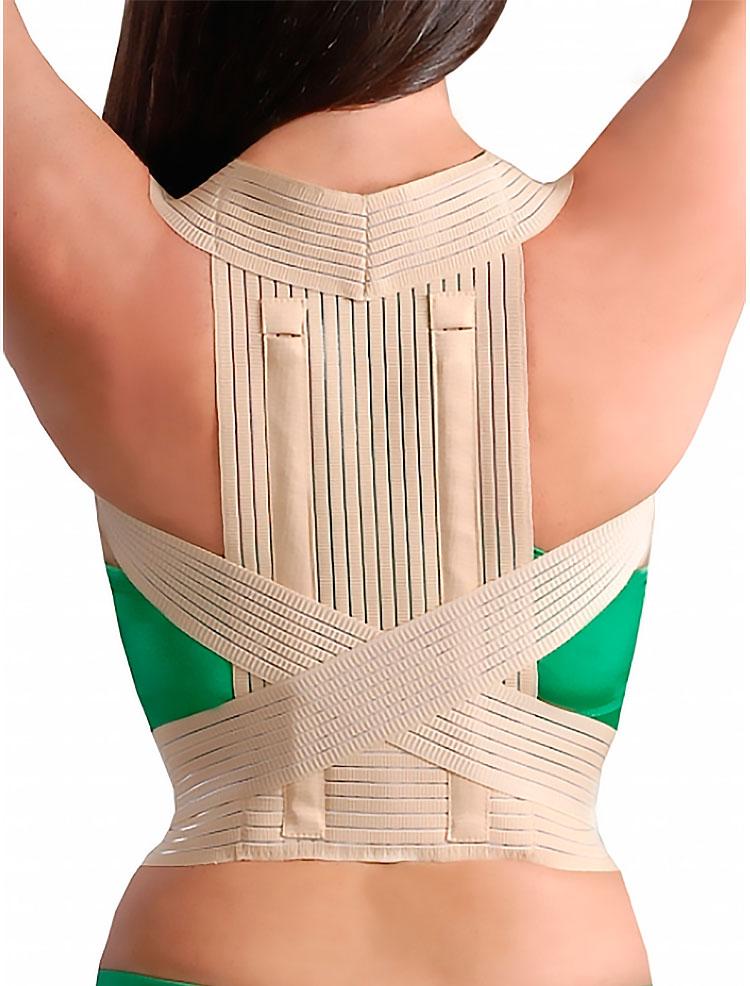

Корректор осанки с ребрами жесткости MedTextile 2011 Бежевый XXL