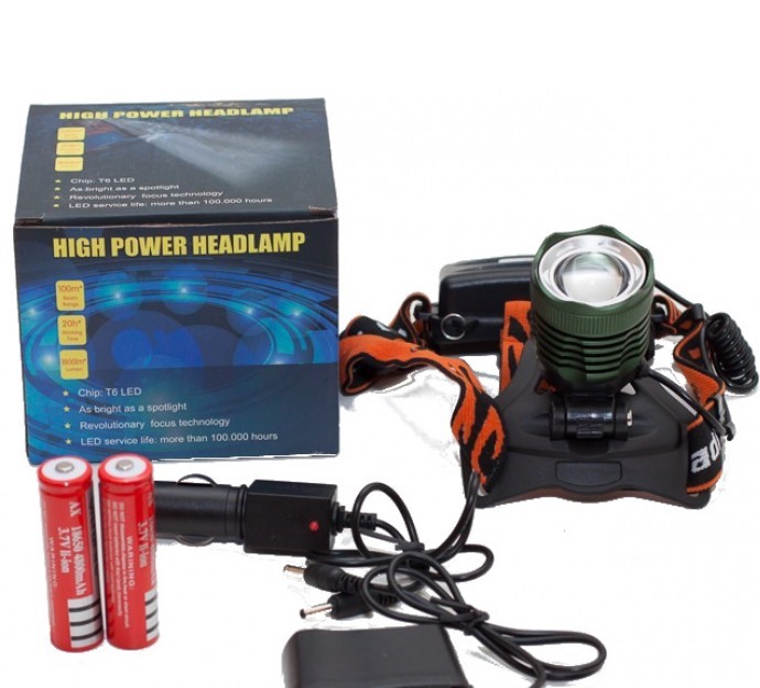 

Налобный Фонарь High Power Headlamp V16