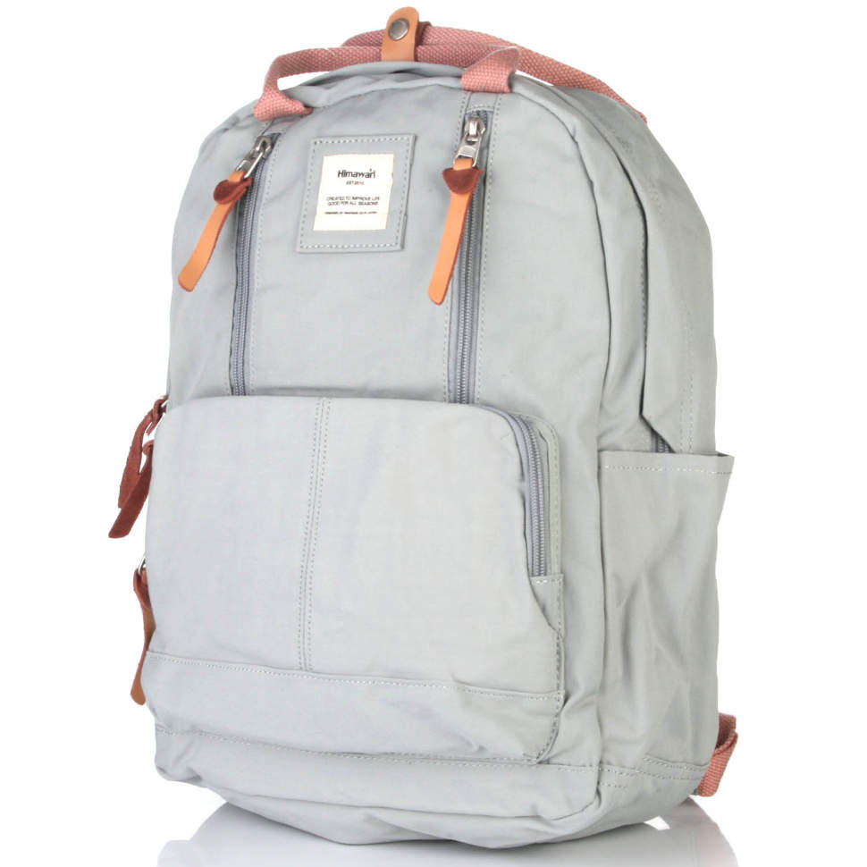 

Рюкзак HIMAWARI 186 GREY/BLU Серый