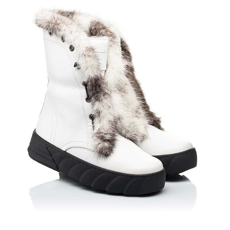 

Зимние сапоги на меху Woopy Fashion 39 белый (7251)