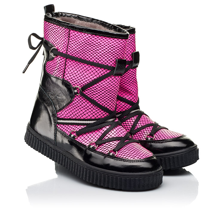 

Зимние сапоги на меху Woopy Fashion 30 розовый (7237)